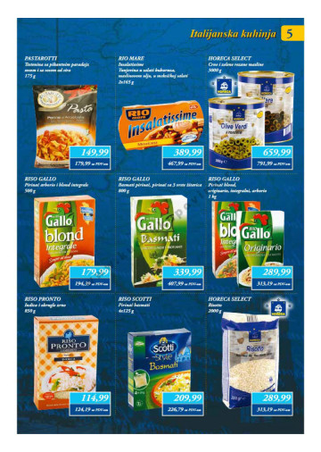 Katalog Akcija Italijanaska Kuhinja