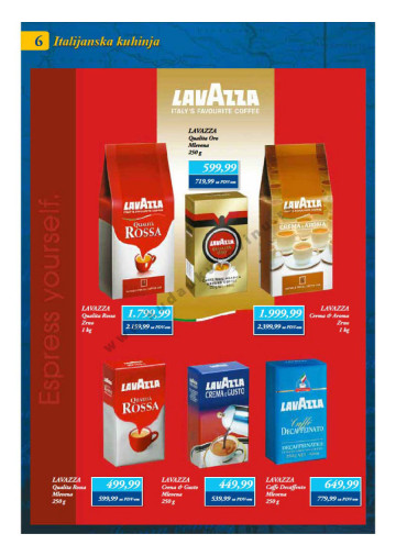 Katalog Akcija Italijanaska Kuhinja