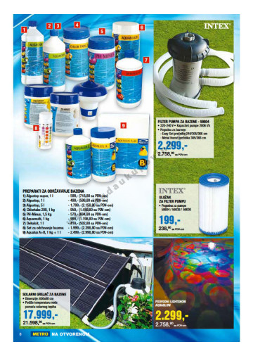 Metro Katalog Akcija Bazeni 30 05 26 06 2013 Kuda U Kupovinu