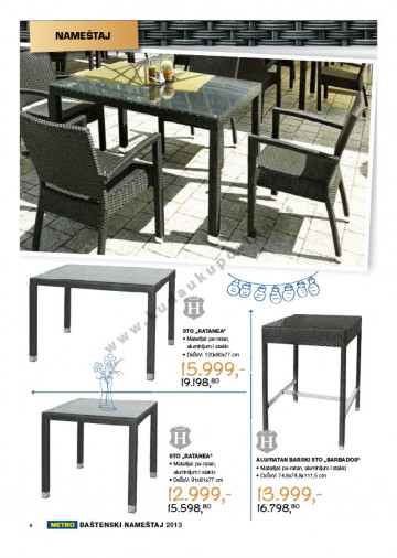 Metro Katalog Akcija Bastenski Namestaj 07 03 03 04 2013 Kuda U Kupovinu