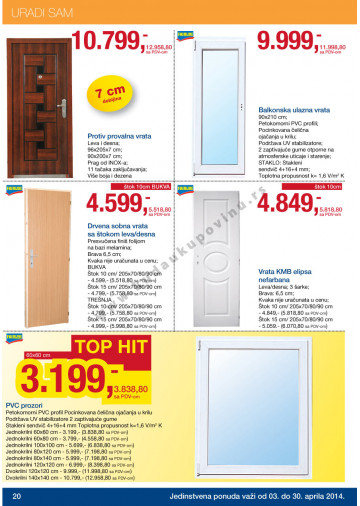 Metro Katalog Akcija Uradi Sam 03 04 30 04 2014 Kuda U Kupovinu