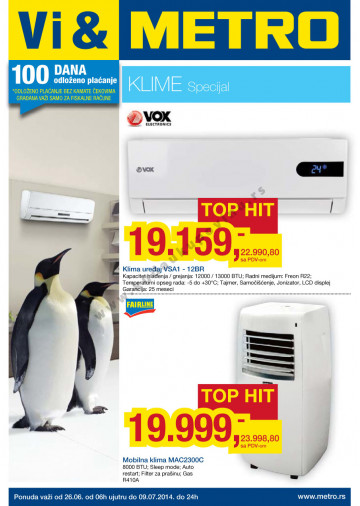 Katalog Akcija Klime