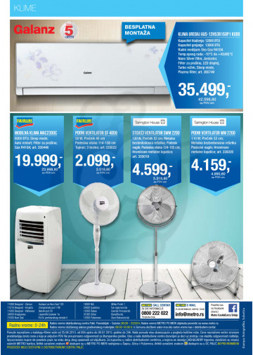 Metro Katalog Akcija Klime 25 06 08 07 2015 Kuda U Kupovinu