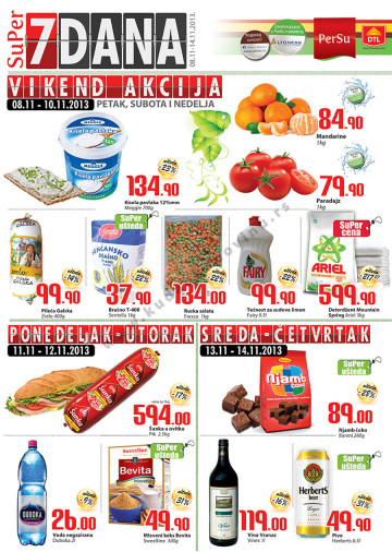 Persu Vikend Katalog Akcija 08 11 14 11 2013 Kuda U Kupovinu