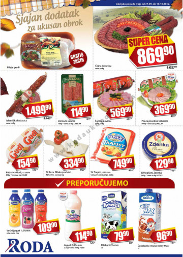 Katalog Akcija Hrana