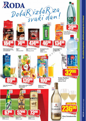 Katalog Akcija Hrana