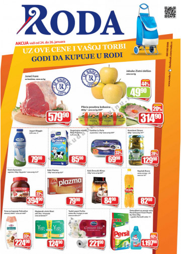 Roda Vikend Katalog Akcija 24 01 26 01 2014 Kuda U Kupovinu