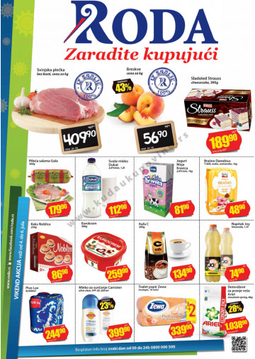 Roda Vikend Katalog Akcija 04 07 06 07 2014 Kuda U Kupovinu
