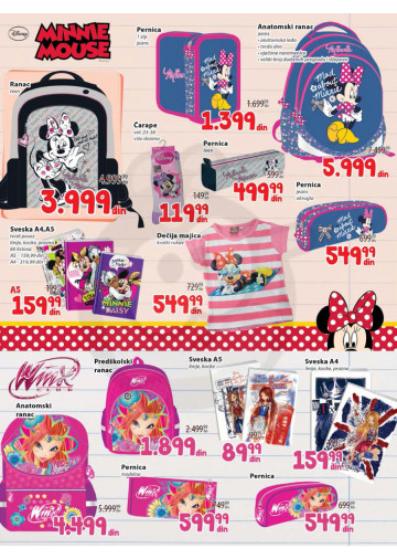 Roda Katalog Akcija Sve Za Skolu 15 08 13 09 2015 Kuda U Kupovinu