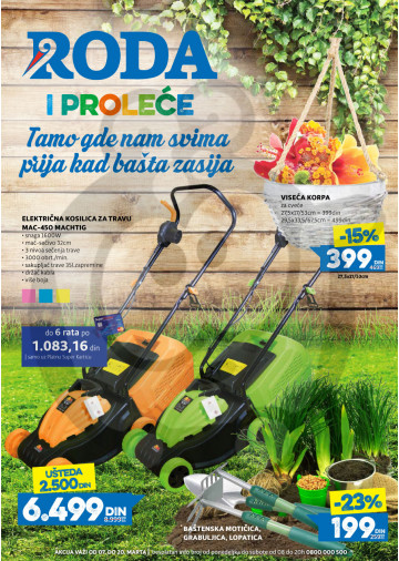 Roda Katalog Akcija Najbolje Iz Srbije 07 03 20 03 2016 Kuda U Kupovinu