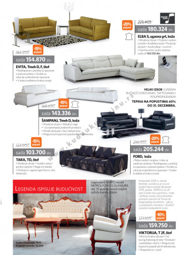 Simpo Namestaj Akcija Katalog 03 12 31 12 2012 Kuda U Kupovinu