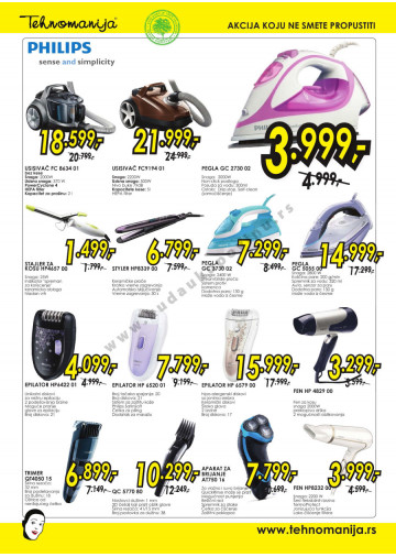 Tehnomanija Katalog Akcija Kucni Aparati 01 07 31 07 2013 Kuda U Kupovinu