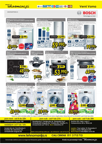 Katalog Akcija Bela Tehnika