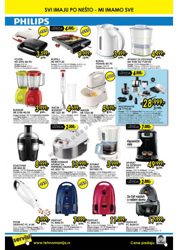 Katalog Akcija Kućni Aparati