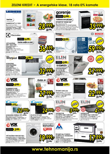 Tehnomanija Vikend Katalog Akcija 16 10 19 10 2013 Kuda U Kupovinu