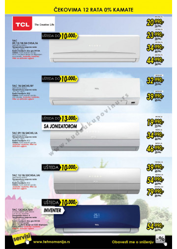 Tehnomanija Katalog Akcija Kucni Aparati 01 09 30 09 2014 Kuda U Kupovinu