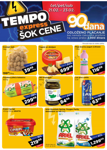 Šok Cene