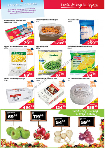 Katalog Akcija Hrana
