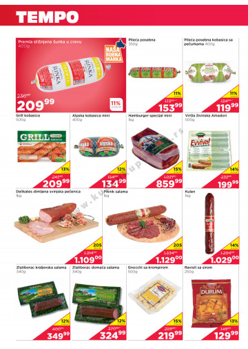 Katalog Akcija Hrana