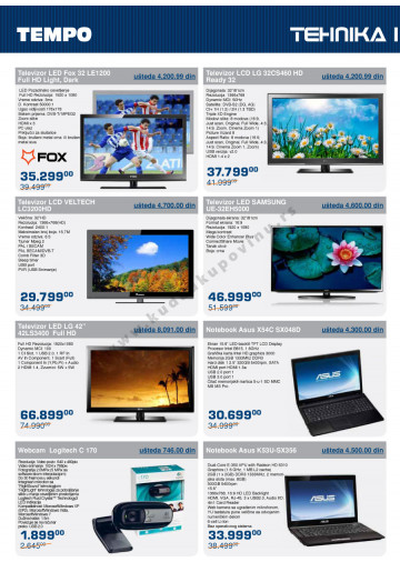 Tempo Katalog Akcija Tehnika 24 09 14 10 2012 Kuda U Kupovinu