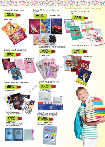 Tempo Akcija Katalog Sve Za Skolu 15 08 11 09 2013 Kuda U Kupovinu