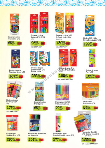 Tempo Akcija Katalog Sve Za Skolu 15 08 11 09 2013 Kuda U Kupovinu