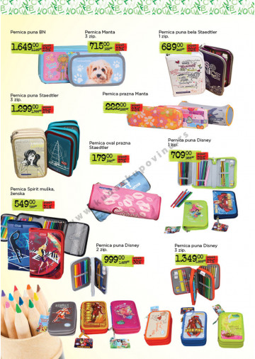 Tempo Akcija Katalog Sve Za Skolu 15 08 11 09 2013 Kuda U Kupovinu