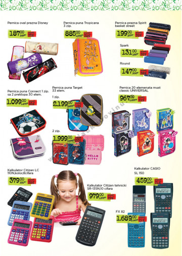 Tempo Akcija Katalog Sve Za Skolu 15 08 11 09 2013 Kuda U Kupovinu