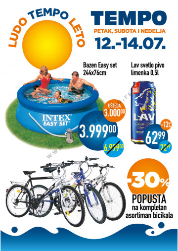 Tempo Vikend Katalog Akcija 12 07 14 07 2013 Kuda U Kupovinu