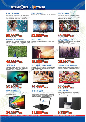 Tempo Tehnika Katalog Akcija 07 11 04 12 2014 Kuda U Kupovinu