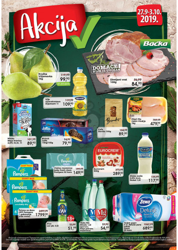 Univerexport Vikend Akcija 27 09 03 10 2019 Kuda U Kupovinu