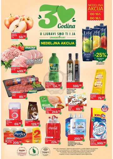 Univerexport Vikend Akcija 10 01 16 01 2020 Kuda U Kupovinu