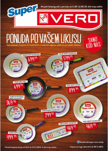 Super Vero Katalog Akcija 11 09 02 10 2013 Kuda U Kupovinu