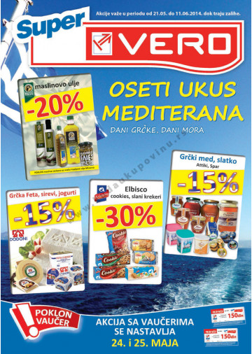 Super Vero Katalog Akcija 21 05 11 06 2014 Kuda U Kupovinu
