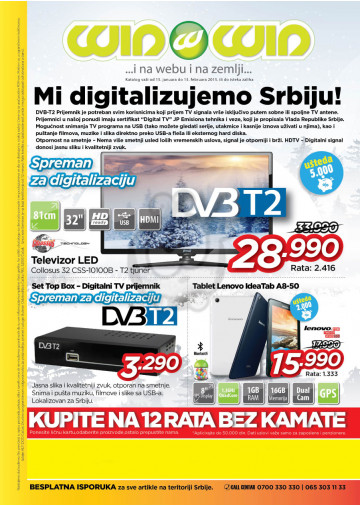 Win Win Katalog Akcija Tehnika 15 01 15 02 2015 Kuda U Kupovinu