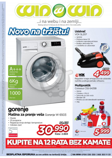 Win Win Katalog Akcija Bela Tehnika 10 02 28 02 2015 Kuda U Kupovinu