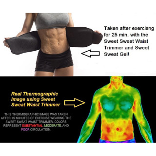 Sweet Sweat Waist Trimmer - Pojas za mršavljenje sa sauna efektom