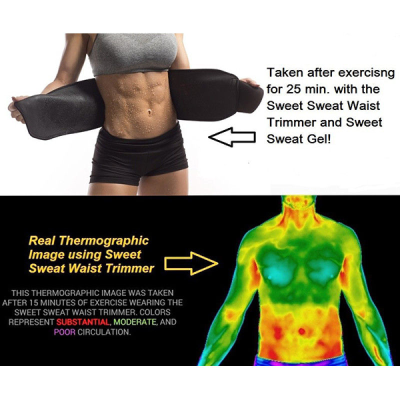 Sweet Sweat Waist Trimmer - Pojas za mršavljenje sa sauna efektom