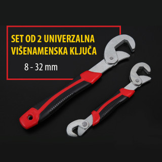 Poseidon - Set od 2 višenamenska univerzalna ključa