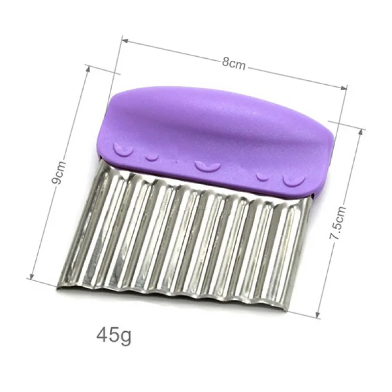 Ribbed Cutter - Savršeni CIK-CAK rezač krompira, sireva i drugog povrća