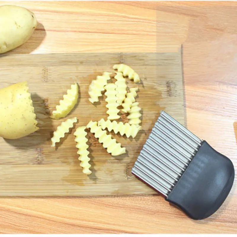 Ribbed Cutter - Savršeni CIK-CAK rezač krompira, sireva i drugog povrća