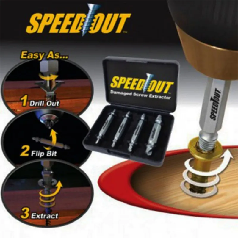 SpeedOut - Odvijač oštećenih šrafova