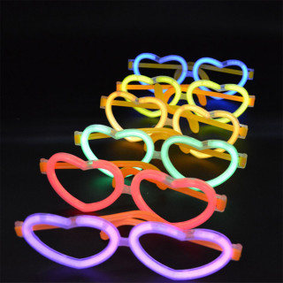 Heart Glow Glasses - svetleće naočare za žurke