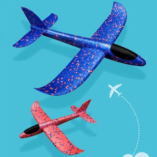 Magičan Avion BIG 48 cm - Izrađen od specijalne pene koji se ručno baca
