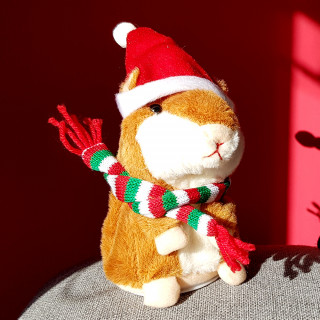 Christmas Talking Hamster - Praznični hrčak koji govori