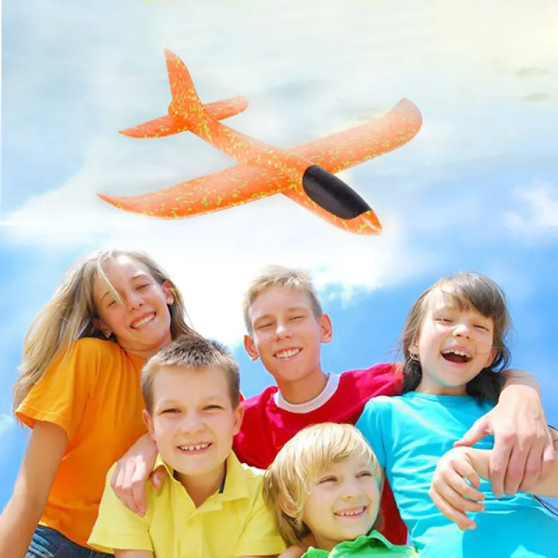 Magičan Avion BIG 48 cm - Izrađen od specijalne pene koji se ručno baca