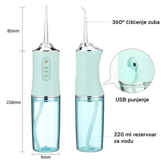 Oralni irigator - Dubinsko čišćenje zuba vodom