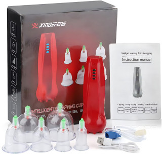 Pametni električni set za vakuum masažu