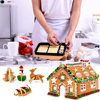 Ginger House - Kalup za kućicu od slatkiša