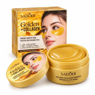 Sadoer Golden + Collagen Maska Za Kožu Oko Očiju 30 pari